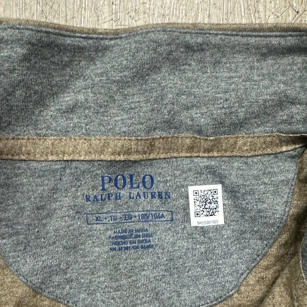 Polo by Ralph Lauren Men's Tan Zip-Up Sweater
